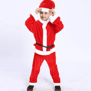 Vianočné Santa Claus Cosplay Kostým Santa Claus Oblečenie Maškarný Na Vianoce Mužov 7pc/veľa Kostým, Oblek Pre Dospelých