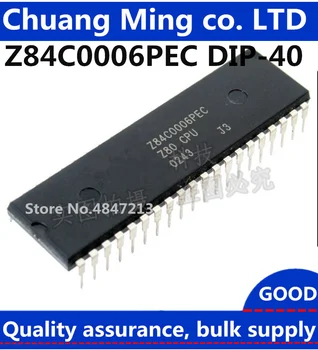 Doprava zadarmo 10pcs/veľa Z84C0006PEC Z80 CPU DIP-40 Na Sklade Pamäťový čip