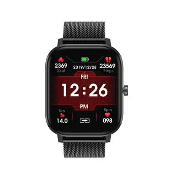 KIWITIME P8 PRO 1.54 palcový Smart Hodinky Mužov plne Dotykový Fitness Sledovanie Krvného Tlaku Smart Hodiny Ženy GTS Smartwatch pre Xiaom