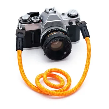 Nylon kožené módne osobnosti fotoaparát lano alebo povraz popruh pre zrkadlovky a niektoré micro-jednorazové kamery