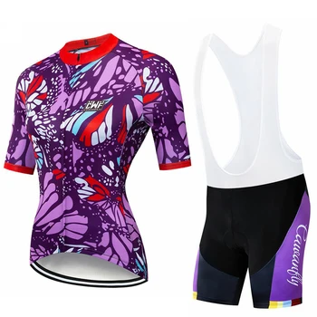 Banesto 2020 Ženy, Cyklistika Dres Nastaviť Tričko v Lete Požičovňa Cyklistické Oblečenie Maillot Ciclismo Krátky Rukáv MTB Bike Jersey Topy