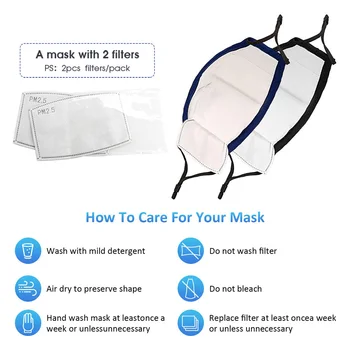 Masku na tvár Kryt Ústa s Filtrom Na Sklade uhlím Maske Dôkaz Bezpečnosti Dropshipping Umývateľný Ochrana Dýchacieho Masky