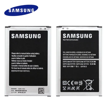 B800BU B800BC B800BE Pre Samsung Galaxy Note 3 Batérie Originálne Náhradné NFC N9006 N9005 N9000 3200mah + Rýchle dodanie