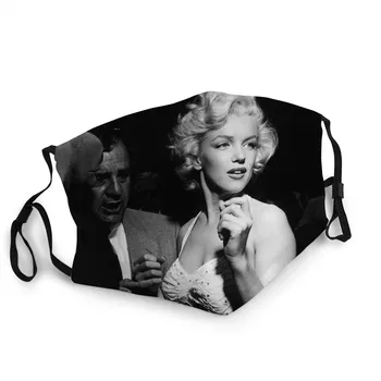 Slávny Americký Herec Marilyn Monroe Tvár Masku Možno Použiť na Umývanie Dospelý / Deti Mäkké Mascaras masque