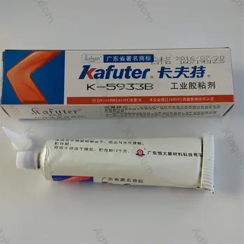 Kafuter 100 g K-5933B priemyselné lepidlá a špeciálne elektronické čierny silikónový tmel