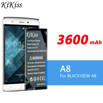 3600mAh kvalitné batérie pre Blackview A8 Mobilný Telefón +Kódu Sledovania