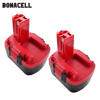 Bonacell Pre Bosch BAT038 14,4 V 3500mAh Nabíjateľná Batéria Power Nástroj Batérie Akumulátorový Vŕtací Náhrada za 3660CK L50