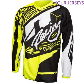 2021 Motocross Dres Pre Človeka Chladné Horské Cyklistické Tričko Bicykli Motocross Cyklistika Jersey Long Sleeve Oblečenie DH