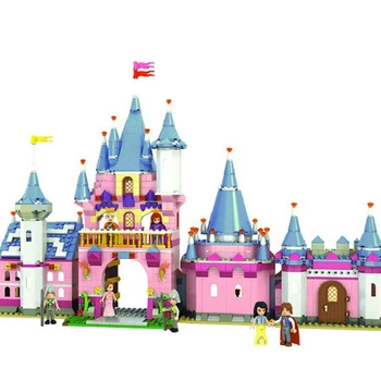 Princezná Série Snow White Crystal Stavebné Bloky Kompatibilné Všetkých Značiek Tehly Priateľmi Modelu Vzdelávacích Dievčatá Klasické Hračky