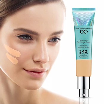 Anti Aging Kozmetiky Korektor Krém Ohľadu Na To, Oil Control Make-Up Oživiť Cc Cream Kozmetika Primer Pleť Kryt Korektor
