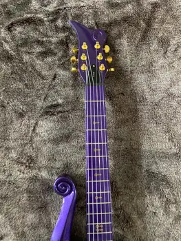 Weifang Rebon 6 string Cloud Princ elektrická gitara v Fialová farba