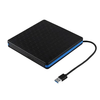 Externé Optické Mechaniky Notebook Ploche Vysokej Rýchlosti Slim Napaľovačka diskov DVD Optická Jednotka USB 3.0 Prenosné Optickej Jednotky