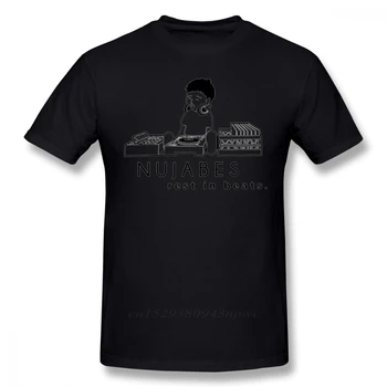 Samurai Champloo T Shirt Nujabes T-Tričko Bavlna Graphic Tee Tričko Plus veľkosť Zábavné Krátke Rukáv Mužské Tričko Basic