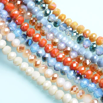 Šperky Robiť 10 mm Korálky Multicolor Sklo Rondelle Voľné Korálky Veľkoobchod Crystal Korálky