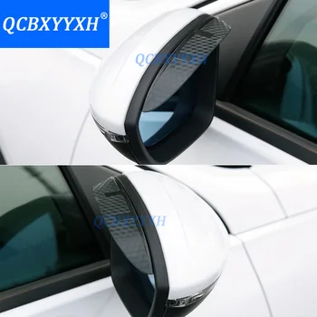 Auto Styling Uhlíka spätné zrkadlo dažďový obočie Rainproof Pružná Čepeľ Chránič Pre Buick Regal Opel Insignia 2009-2018