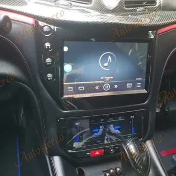 Auto Aircon Rada Pre Maserati GT/VP GranTurismo Black Android 9.0 Obrazovke Uhlíkových Vlákien Multimediálny Prehrávač, GPS Navigáciu, Vedúci Jednotky
