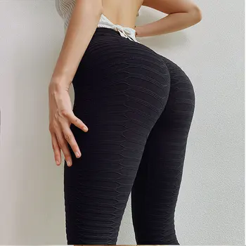 2021 Sexy Jóga Nohavice pre Ženy, Vysoký Pás Beží Športové Legíny 3D priestorové Broskyňa Hip Zdvíhacie Fitness Nohavice