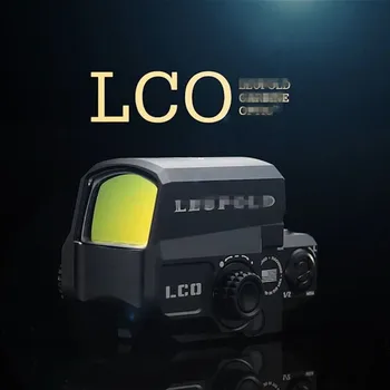USA Rýchle dodanie LCO LP Taktické Red Dot Sight Puška Rozsah Lovu Reflex Pohľad S 20 mm Železničnej Mount Holografické Pohľad HT5-0038