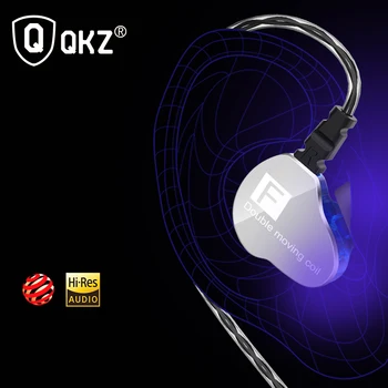 QKZ CK9 Dual Ovládače Slúchadlá Super Bass Športové Slúchadlá Slúchadlá s Mikrofónom Stereofónnej Náhlavnej súpravy pre Telefón Iphone Xiao Samsung