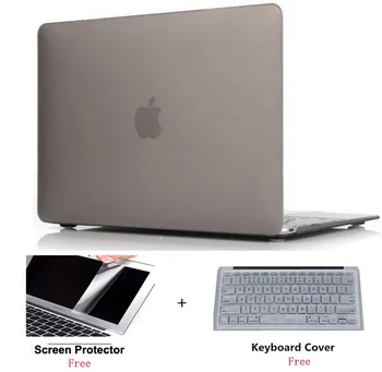 Pogumovaný Plast Hard Shell Puzdro Pre Apple MacBook 12 Palcový Retina Displej Modelu A1534 (Verzia 2017/2016/)