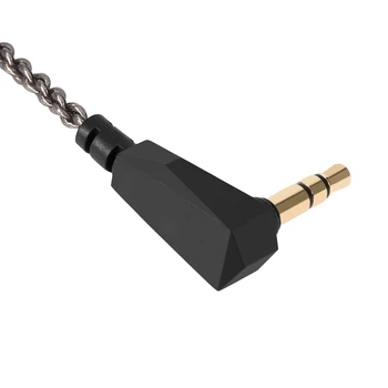 Nové 0,75 mm 2 Pin Čisto Medené Drôty Slúchadlá Kábel, Flexibilný, Odnímateľný Audio Kábel Pre KZ ZST ED12 ES3 ŽSR pre Slúchadlá, Príslušenstvo