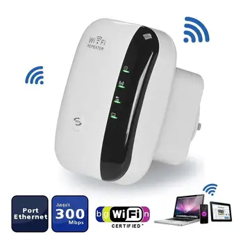 Bezdrôtový Wifi Opakovač 300Mbps Siete WiFi Zosilňovač, Booster Wi-Fi Dlhý Signál Range Extender 802.11 N/B/G Repeater Prístupu