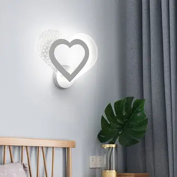 LED nástenné svietidlo spálňa svetlo nordic nástenné svietidlá stmievateľné nočná lampa nordic dizajn led nástenné svietidlo pre domáce obývacej miestnosti dekorácie