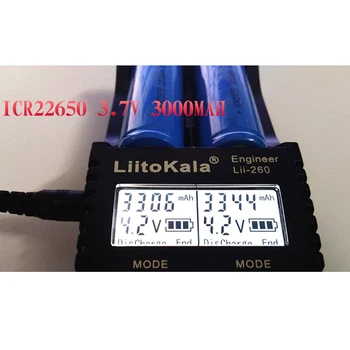 SORAVESS 3,7 V 22650 Li-ion Batérie 3000 mAh ICR22650 ion Nabíjateľná Lítium Pre Reproduktor, LED blesk Phonetorch