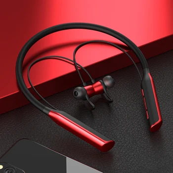 Magnetické Bluetooth Slúchadlo Bluetooth5.0 Športové Stereo Headset Magnetické Bezdrôtové Slúchadlá Krku Visí Runing Športové Headset