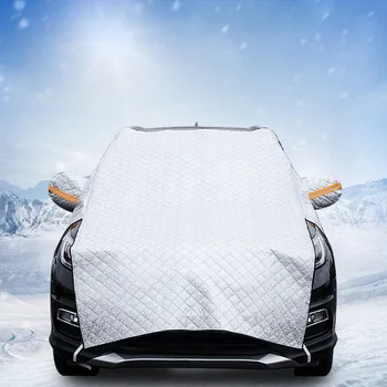 Auto predĺžil snehu štít, predné čelné sklo snehovej pokrývky zimné anti-frost anti-freeze auto auto príslušenstvo kryt slnečník