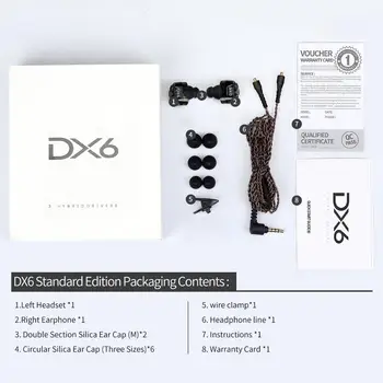 DX6 Kvalitné Drôtové Slúchadlo Kovové HiFi Stereo Slúchadlá Extra Basy Headset hráč Slúchadlá S Mikrofónom Pre Android huwwei sony