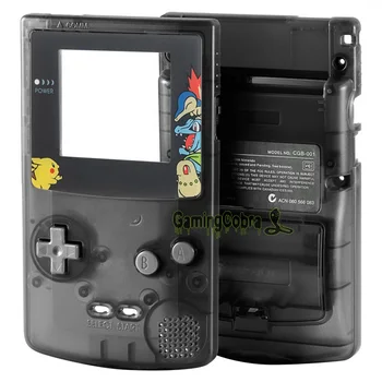 Čierna Tuhá Plný Bývanie Shell Tlačidlá s Obrazovke Len pre Nintendo, Gameboy Color - GBC001