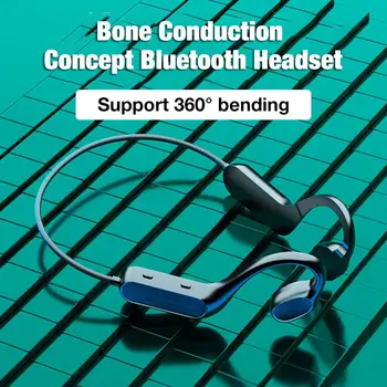 Nové Kostné Vedenie Bluetooth 5.0 Slúchadlá Bezdrôtové G200 Nepremokavé Sweatproof Otvorené Ucho Headset S Mikrofónom Pre Cykloturistiku, Beh