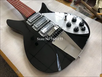 Vysoká kvalita elektrická gitara, Ricken 325 elektrická gitara,Backer 34 cm, môže byť prispôsobený , doprava zdarma