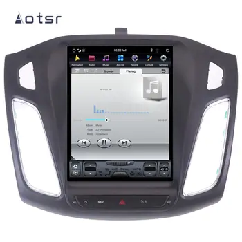 Android 8.1 Tesla Styel Auto DVD Prehrávač, GPS Navigáciu Pre Ford Focus 2012-2017 Vertikálne obrazovke Auto Radio Head Unit Carplay pásky