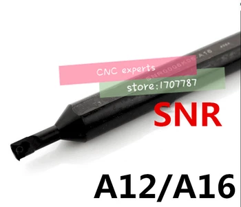 1PCS SNR0005K06-A12 SNR0006K06-A16 SNR0008M08-A16 SNR0010K11-A16 SNR0012M11-A16 SNR0013M16-A16 CNC Vnútorný Závit nástroje na Sústruženie