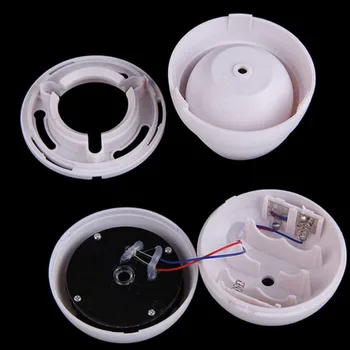 Virtuálne Prehliadky Mini Kamera Security Dome Blikajúce LED Svetlá Falošný Bezpečnostné Kamery Vnútorné Vonkajšie Biele CCTV Kamery