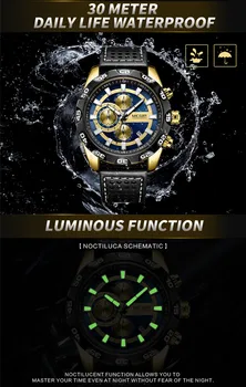 MEGIR Mužov Sledujte najlepšie Luxusné Značky, Chronograf Vojenské Športové Náramkové hodinky pravej Kože Quartz Muž Hodiny Relogio Masculino 2096