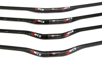 WCS MTB Downhill bike 31.8 mm riadidlá UD Carbon fiber 15 / 25 mm vznik bary 740 / 760 / 780 / 800 / 820 mm