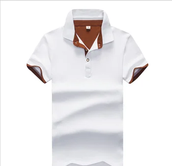 -Krátke rukávy t-shirt pánske bežné jednoduché klesnutie tričko pol-rukávy oblečenia 2328