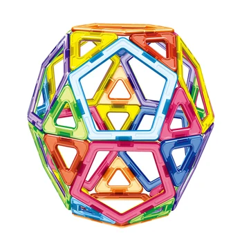 Magnetické Bloky, Trojuholník, Štvorec Pentagon DIY Magnetické Stavebné Bloky Časť Detí Dieťa 3D Magnetické Bloky Vzdelávacie Hračka