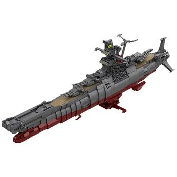 Hviezda Vesmírnu Loď Série Vojen Nové MOC Stavebné Bloky Space Battleship Japonskom Yamato Model Tehly Dieťa HOBBY Hračky, Narodeniny, Vianoce, Darček