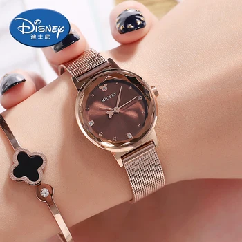 Disney ženy módne hodinky quartz hodinky luxusné hodinky mickey mouse ženy z nehrdzavejúcej ocele iny