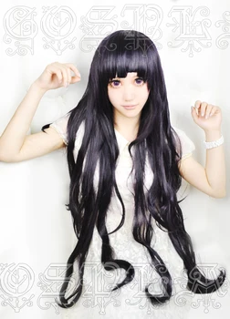 Anime Dangan Ronpa 2 Danganronpa Mikan Tsumiki Cosplay Parochne 100 cm Dlhé Tepelne Odolných Syntetických Vlasy Parochňa + Parochňu Spp