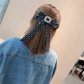 Kórejský Módne Textílie Čela Vlasy Kolíky Crystal Jar Klip Lady Vlasy Klip Headdress Luxulry Šperky, Doplnky do Vlasov pre Ženy