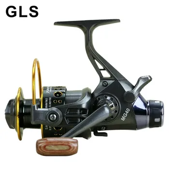2020 GLS značky MG30-60 dvojité vykladania kovu hlavy predné a zadné brzdové full metal skladacie rocker spinning fishing cievky