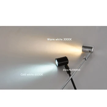 LED Stmievateľné 1W 3W Nastaviteľné bodové Predviesť Svetlo Na Výstavu Displej Led Mini Mieste Šperky Zobraziť AC85-265V