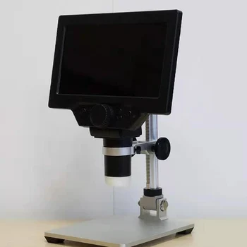 DANIU G1200 Digitálny Mikroskop 12MPX 7 Palcový Veľké HD LCD Digitálny Displej 1-1200X Kontinuálne Zosilnenie Otočná zväčšovacie sklo