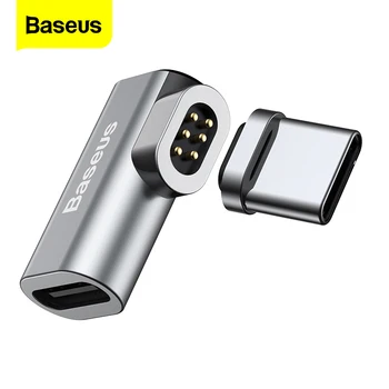 Baseus 86W USB C Kábel Typ-C Magnetický Adaptér Pre Macbook Huawei Mate 20 Pro OnePlus 6 Rýchle Nabíjanie Magnet Typu C Konektor