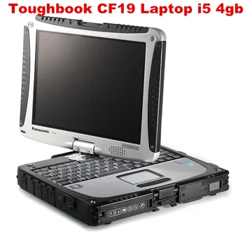 Toughbook CF19 CF-19 Notebook Core I5 4GB S 320GB HDD, win 7 operačný systém Podpory väčšina automobilových diagnostické nástroje